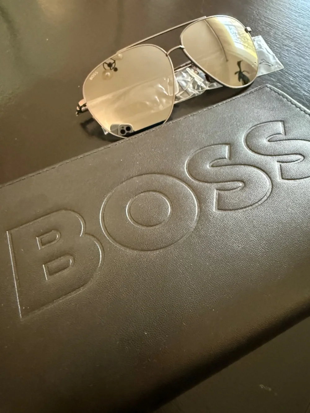 NWT Hugo Boss Men’s Sunglasses Aviators
